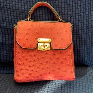 Noelle pink purse with strap